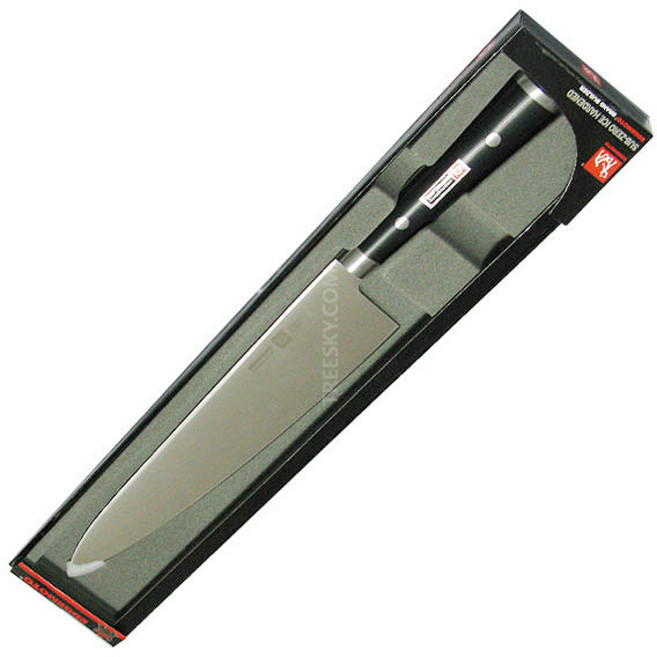 에찌모토 제타 프로셰프 프렌치식도 고탄소강 스테인리스칼-27cm 1개/블랙 (AZ-270), 1개