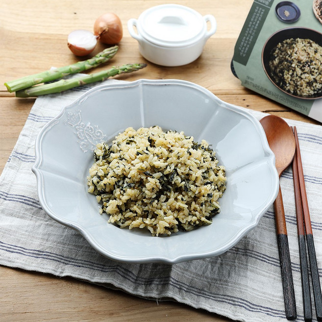 하늘농가 냉동 곤드레비빔밥_간장소스맛, 2개, 215g