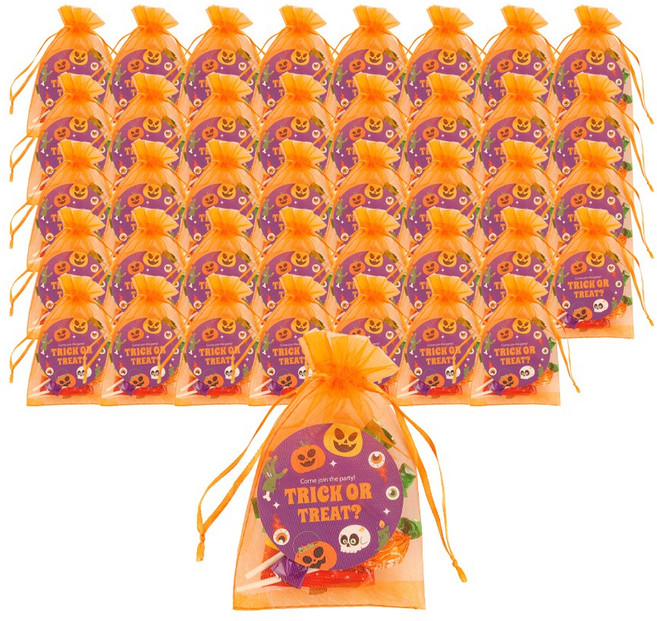 할로윈 디자인 과자 단체 간식 선물, 40개, 포푸리간식세트