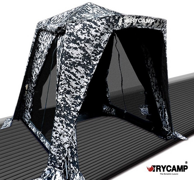 트라이캠프 FO-2020MW 낚시 텐트 이지시트 하프플라이 월 지주폴, 텐트+ 이지시트