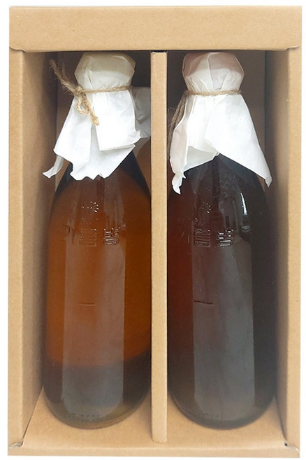 홍천 100% 수제 국내산 들깨 참깨로 만든 참기름 들기름 추석명절 선물세트 350ml, 1개