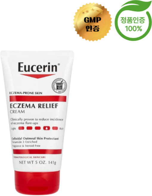 유세린 습진 완화 크림 향료 무함유 141g, 1개