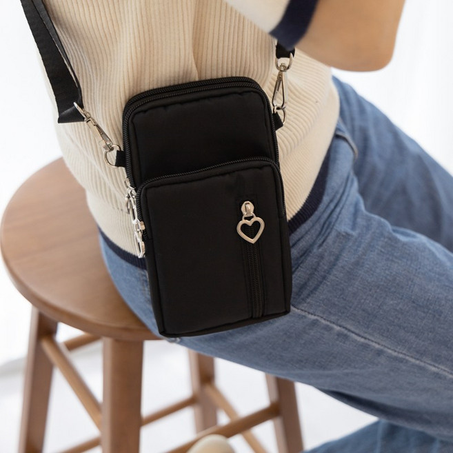 벤쿠쿠 여성용 PB002 하트 휴대폰 가방