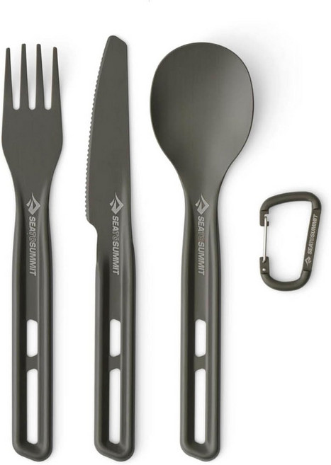 바다에서 정상까지 프론티어 초경량 식기 세트 포크 숟가락 나이프, Fork, Spoon, &
