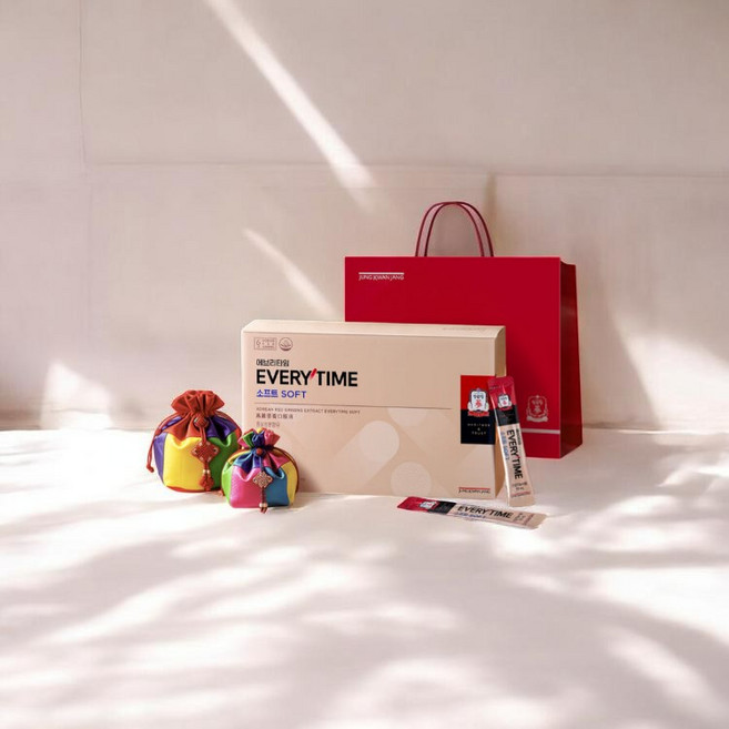 [네이버단독] 정관장 에브리타임 소프트 10ml 50포 명절선물, 50개