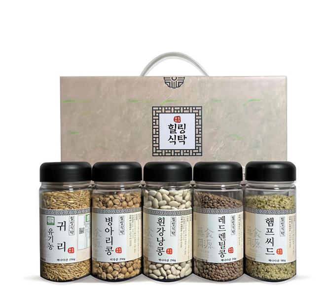 힐링식탁 건강채움 5종 세트 1호, 1세트