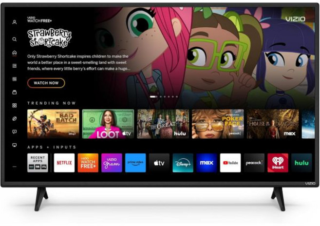 비지오 24인치 D시리즈 풀 HD 1080p 스마트 TV 애플 에어플레이 및 크롬캐스트 내장 알렉사 호환 D24fJ09 2022년형, 32 inch, Smart TV