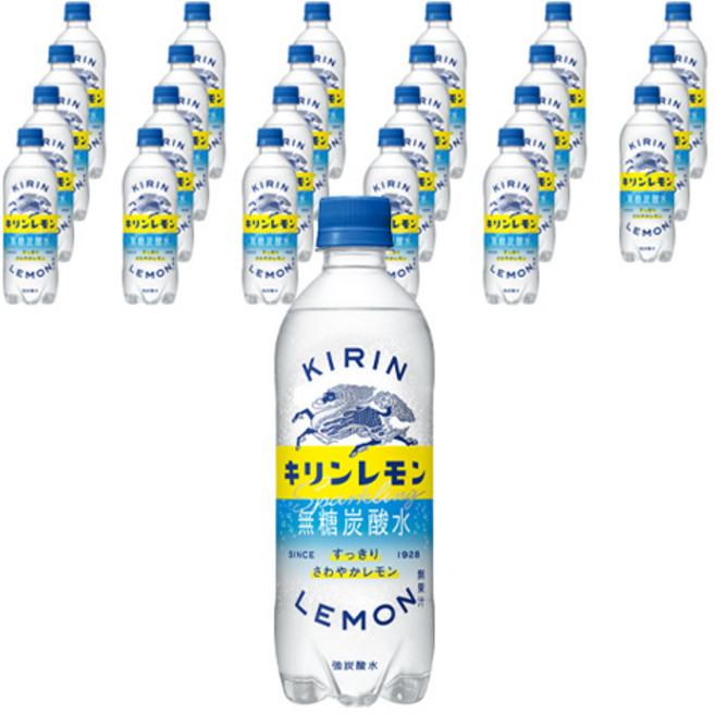 KIRIN 麒麟 檸檬汽水, 24個, 500ml