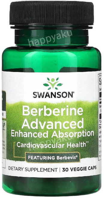 스완슨 베르베린 파이토솜 550ml 베르베비스 파이토좀 포도씨 추출물 30 베지캡슐, 1개, 30정