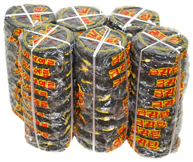 번개탄 착화용 구멍탄 불쏘시개 발화용, 220g, 60개