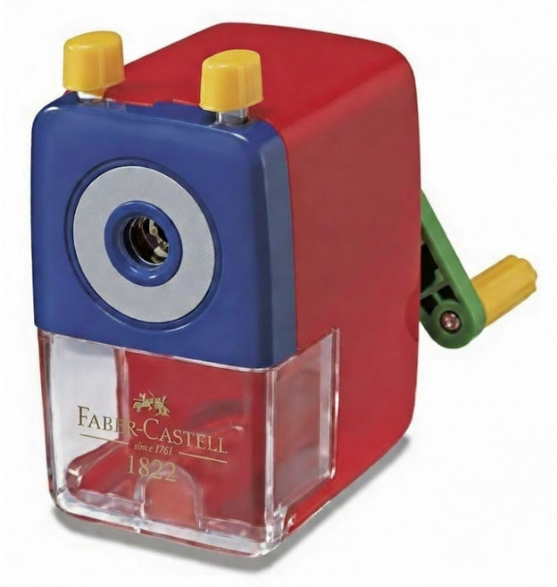 파버카스텔 핸들 연필깎이 빅 사이즈 1822, 임의색상, 1개