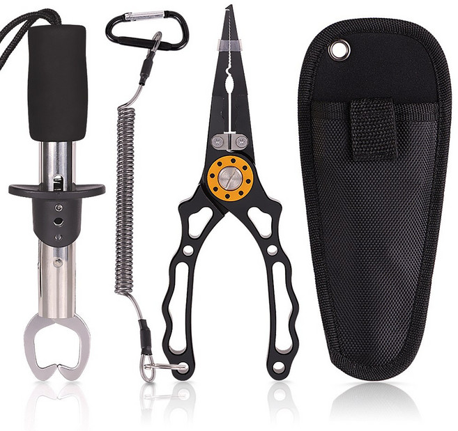 낚시 플라이어 립그립, 세트