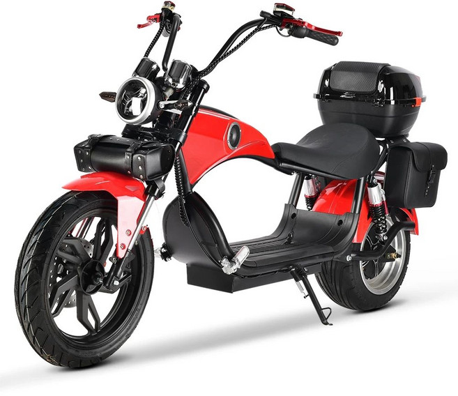 성인용 전동스쿠터 휴대용 전기스쿠터 듀얼 전동바이크, A. 60V, D. 신형 태자 4000W 모터 35A 리튬 배터리