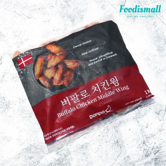 덴포 버팔로 치킨 윙 1kg, 1개