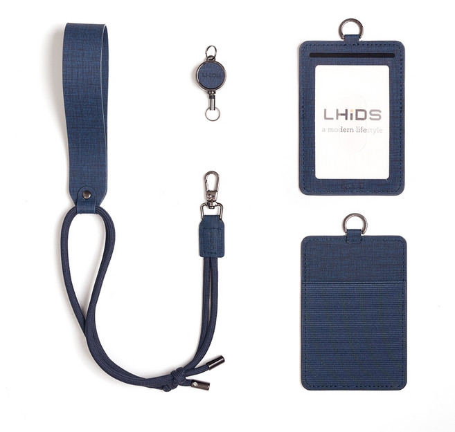 LHiDS 鬆緊帶卡夾感應識別證 輕薄設計 適用於日常通勤