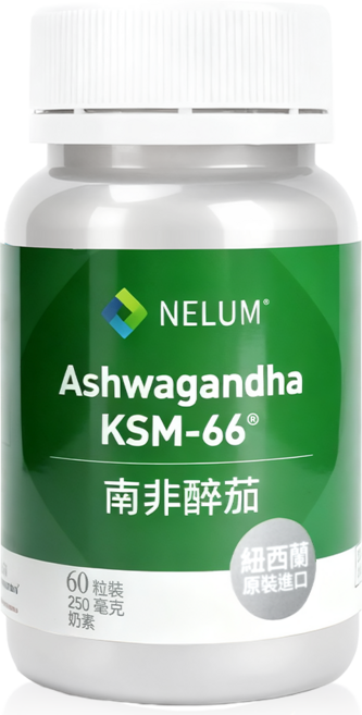 NELUM KSM-66 南非醉茄膠囊 紐西蘭原裝進口, 1個, 60顆