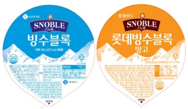 냉동 밀크 빙수블럭 4박스(48개) 360g / 아이스블럭 빙수얼음, 밀크 4박스, 1개