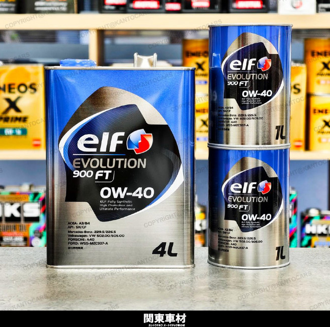elf EVOLUTION 900 FT 0W-40 汽車機油, 1個, 限宅配-新規 4L+2L