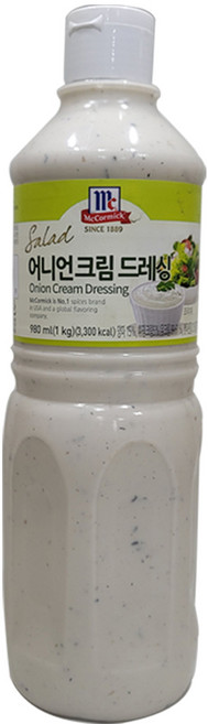 코스트코 맥코믹 어니언크림 드레싱 1kg아이스포장, 1kg, 1개