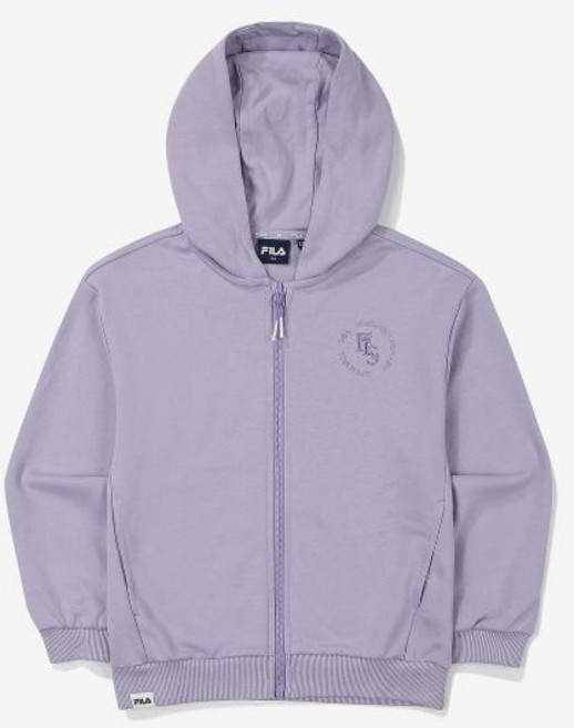 휠라키즈 ESSENTIAL 핀턱 트레이닝 후드집업 (FK2FTF3201X_DVI)