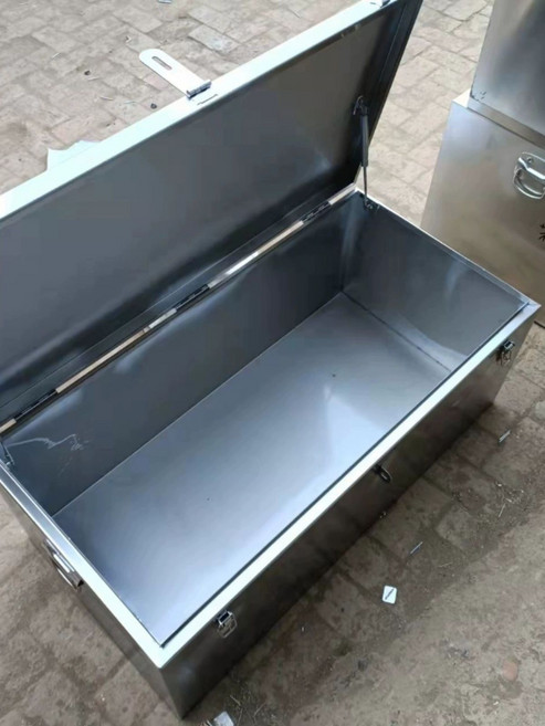 1톤 트럭 적재함 스테인리스 공구상자 화물차공구함 대형, 150x40x40cm 스테인리스 2mm-가스, 1개