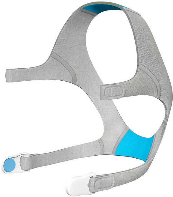 ULSEIGN ResMed AirFIT 핏/AirTOUCH 터치 N20 CPAP 비강 마스크용 헤드기어 스트랩 교체품 마그네틱 클립 포함 - 미디엄 1팩 287237