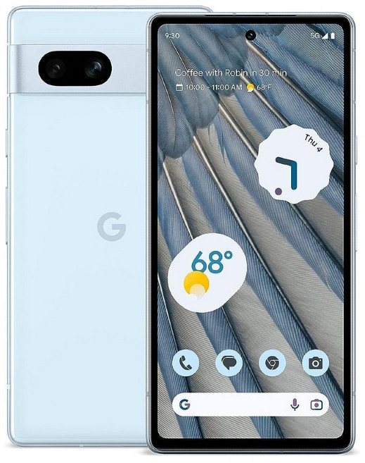 Google Pixel 7a - 새상품 미국판 언락 공기계 자급제폰, 128GB, Sea