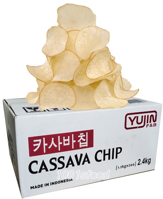 카사바칩 갈릭맛 2.4kg, 1개