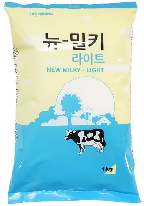 뉴밀키 라이트 탈지분유 1kg 식물성크림분말 탈지분유대체, 1개