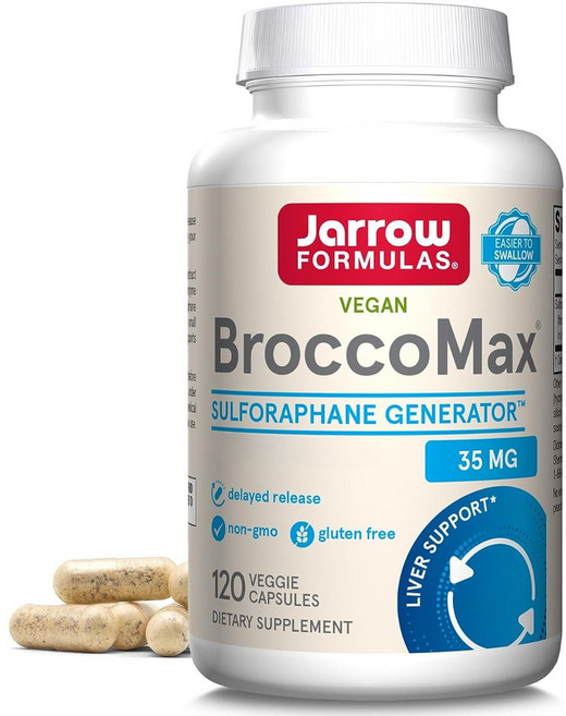 Jarrow FORMULAS 賈羅公式 Brocco Max綠花椰菜萃取膠囊, 120顆, 1罐