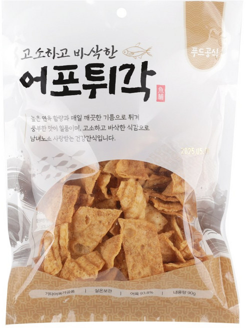 푸드공식 어포튀각, 3개, 90g