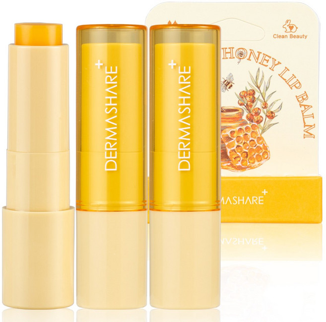 더마쉐어 시어 버터 허니 립밤, 3.8g, 2개