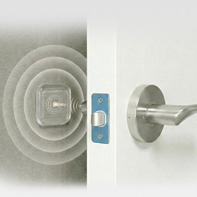 어반크레이브 문콕 문쾅 충격완화 PU 도어쿠션, 6개, 투명 사각