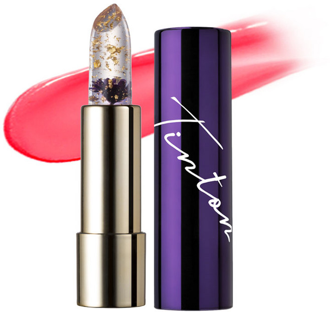 틴톤 꽃립스틱 단품 (3.4g), 1개, 샹그리아퍼플