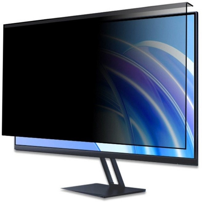 LINGE 컴퓨터 모니터 거치식 정보 보호 보안필름 시력 보호, 1개, 24인치[16:09](547X320mm)