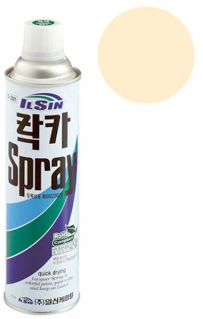 일신 락카 스프레이 아이보리 420ml hii+4997Er, 단품