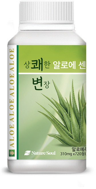 상쾌한변장 알로에센스99 720정, 1개, 223.2g