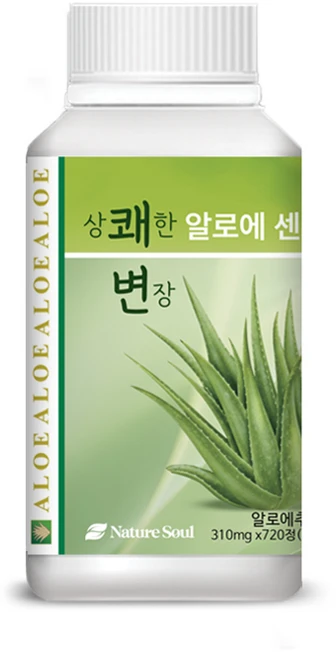 상쾌한변장 알로에센스99 720정, 1개, 223.2g - 쿠팡