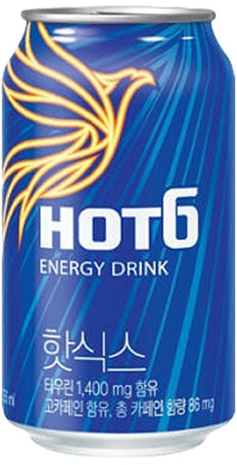 롯데칠성 핫식스 오리지널, 1개, 355ml