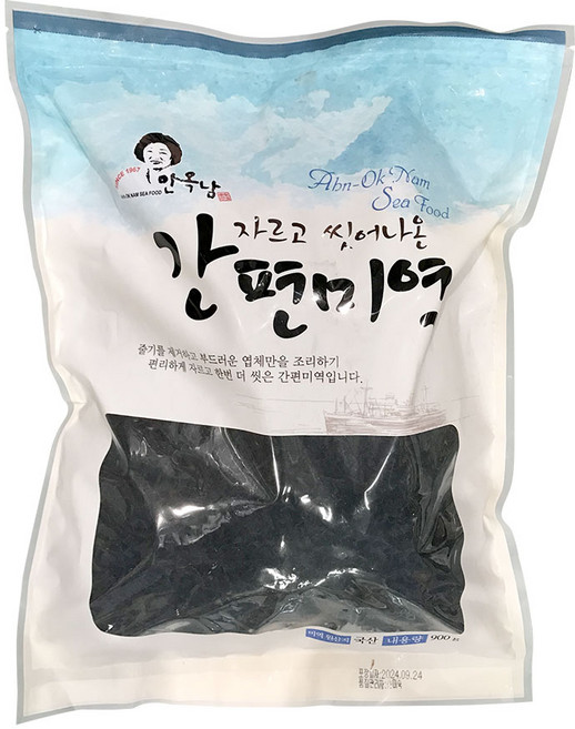 안옥남 씻어나온 간편미역, 900g, 1개