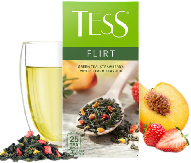 Tea TESS Flirt 25bag 테스 플러트 25티백, 1개, 25개입, 1.5g
