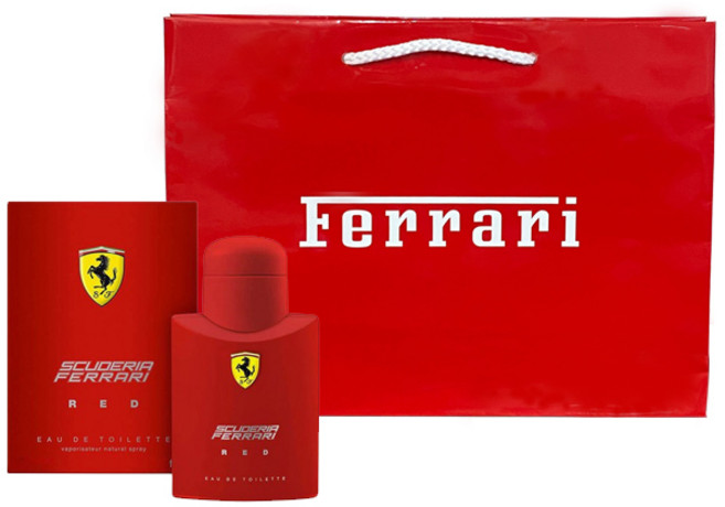 페라리 레드 EDT 125ml 정품+페라리쇼핑백(한정수량), 1개