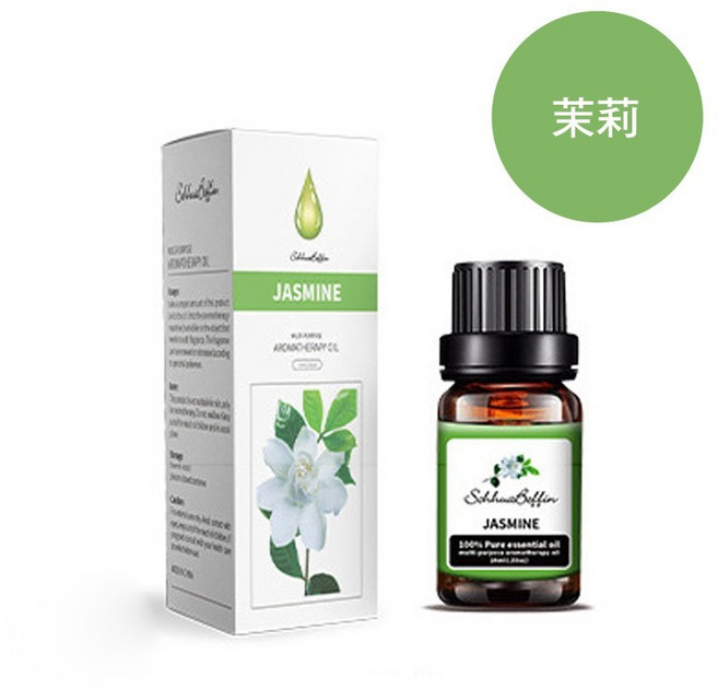 Schhua Beffin 芳香精油 多款香型水溶性精油 適用水氧機薰香, 香薰專用精油(買10送2) 茉莉, 香薰專用精油(買10送2) 茉莉
