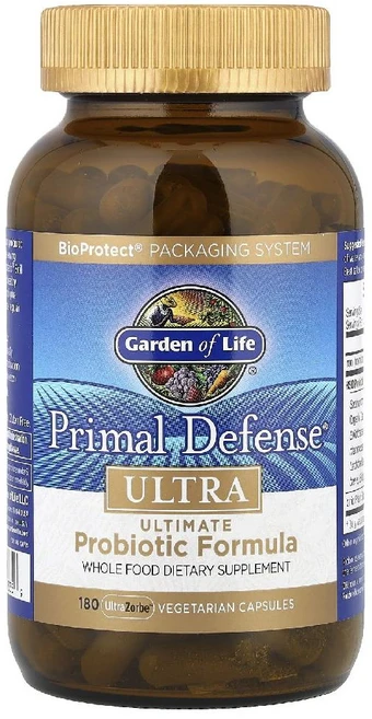 가든오브라이프 프라이멀 디펜스 울트라 바이오틱 포뮬라 울트라졸브 180정, 1개 - 쿠팡