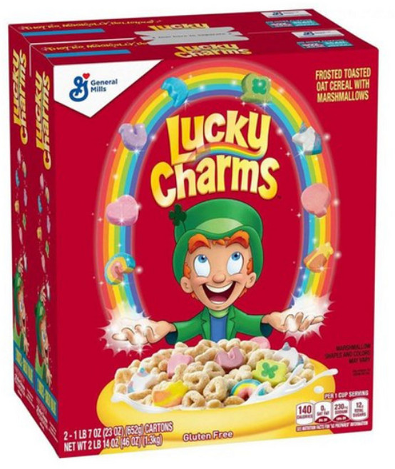 제네럴밀스 럭키 참 시리얼, 1개, 1.3kg