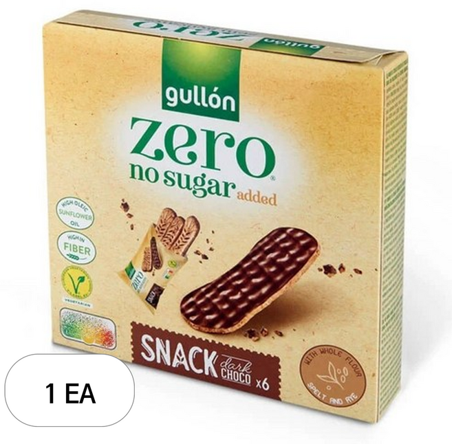 구욘 설탕 무첨가 다크 초코 스낵, 150g, 1개