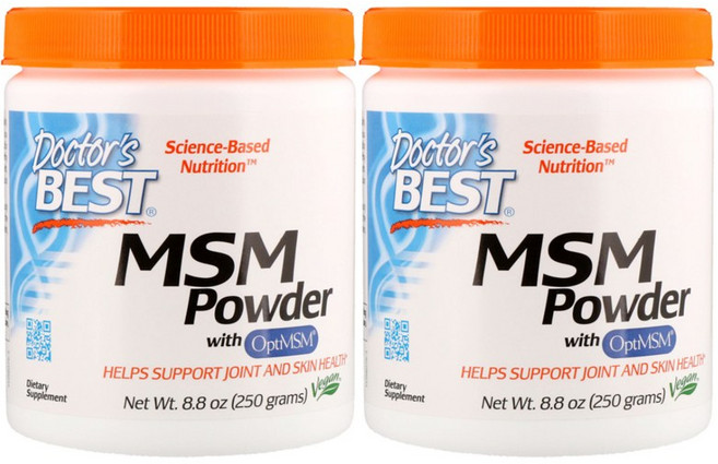 Doctor's BEST MSM保健粉, 2罐, 250g