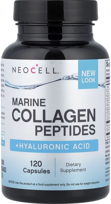 몸관리하세요 겨울입니다 NeoCell 해양 콜라겐 펩타이드 + 히알루론산 캡슐 120정 특별관리진행, NeoCell해양콜라겐펩타이드히알루론산캡슐120정, 1 - 쿠팡