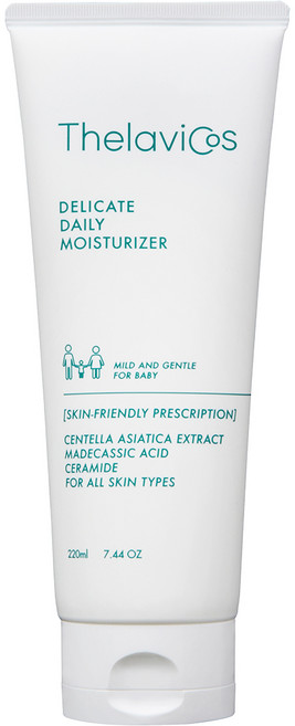 테라비코스 델리케이트 데일리 모이스처라이저 크림, 220ml, 1개