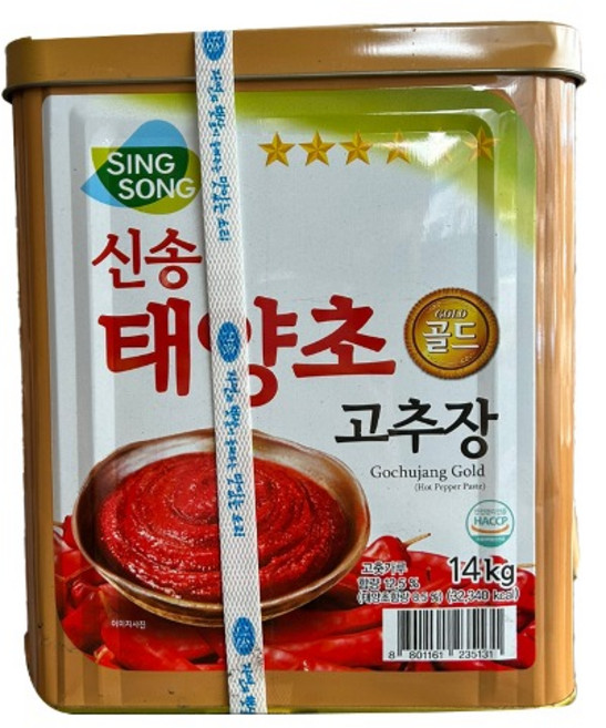 신송 태양초 고추장, 1개